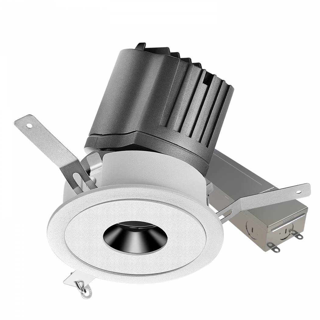 Moduler Design Led Cob Recessed 12w 20w 30w 40w Etl Ce Led Down Light Fixture Led Spotlight