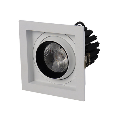 Adjustable Square led downlight 75*75mm Cut Out 12W LED Downlight With ETL CE SAA