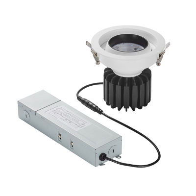 Factory direct-sales 10W 20W 30W available COB recessed ceiling light led gimbal downlight for commercial Lighting